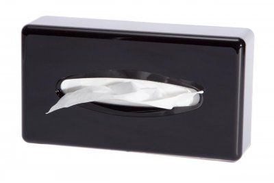 BT37 Ansiktsservettdispenser svart glans