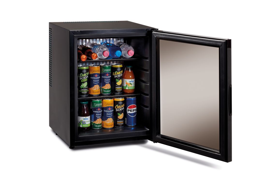 Technomax Minibar 40L med glasdörr
