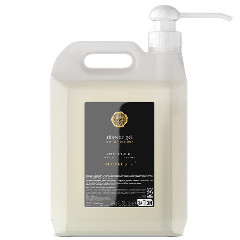 Uutuus! Velvet Oudh Suihkugeelin Täyttöpullo 5 L