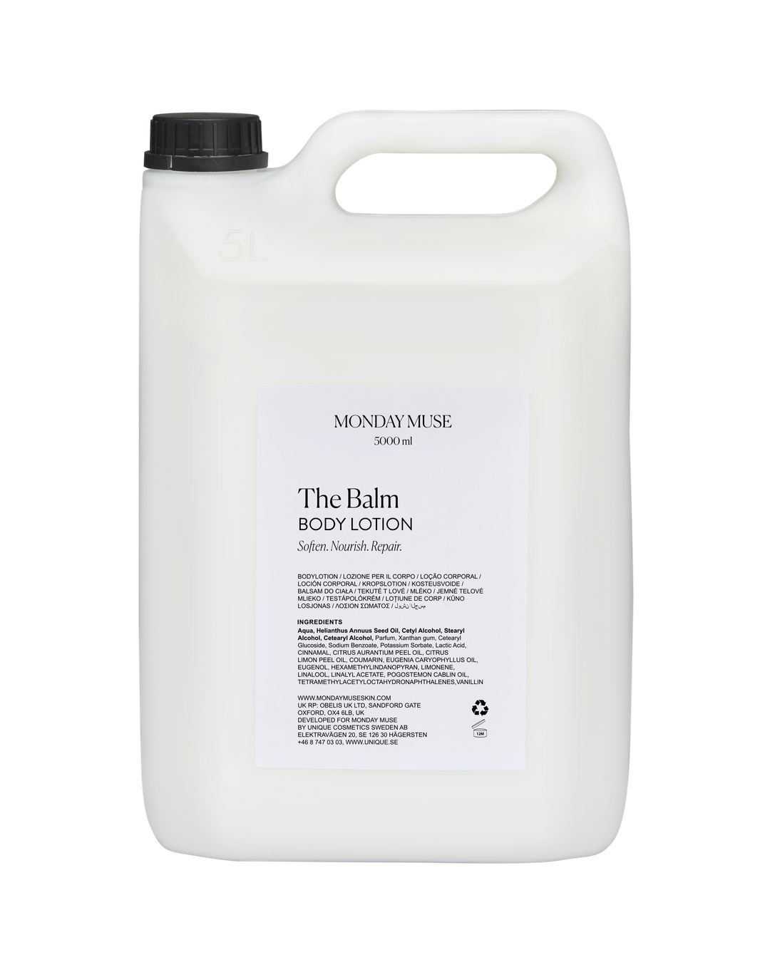 Body Lotion 5L