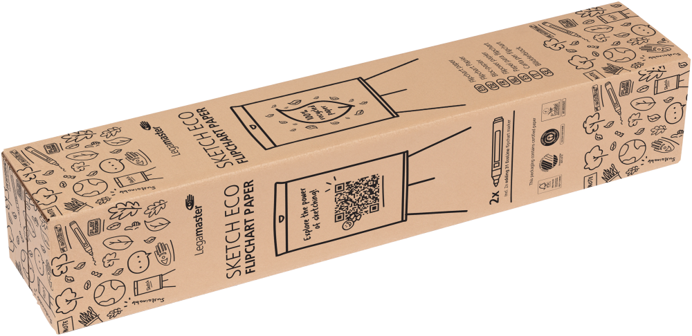 SKETCH ECO paperi fläppitauluun