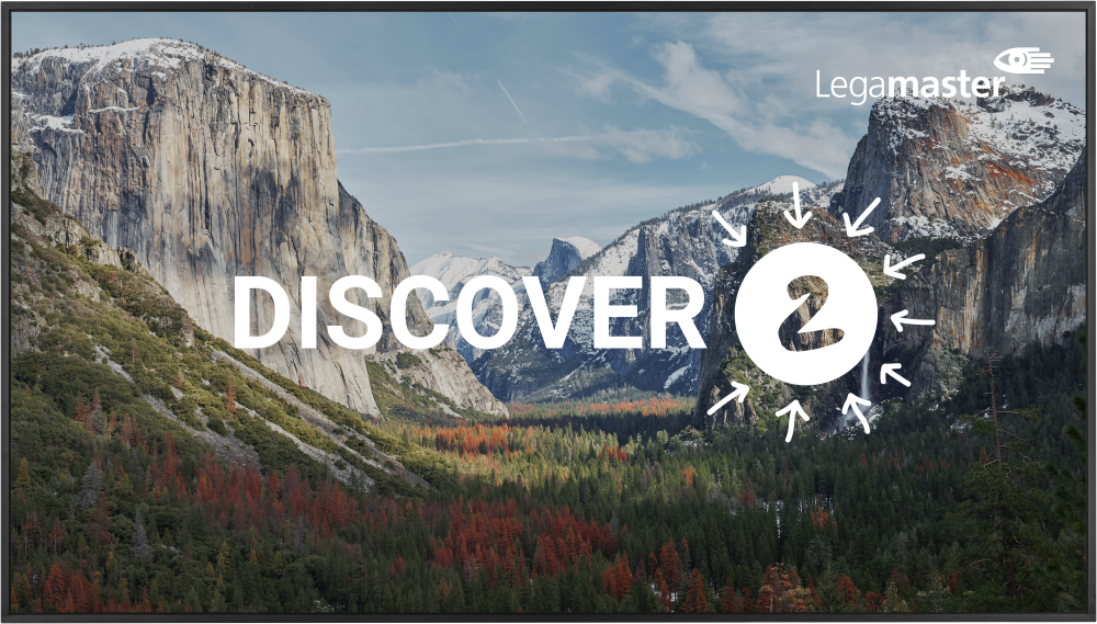 DISCOVER 2 infonäyttö 65"