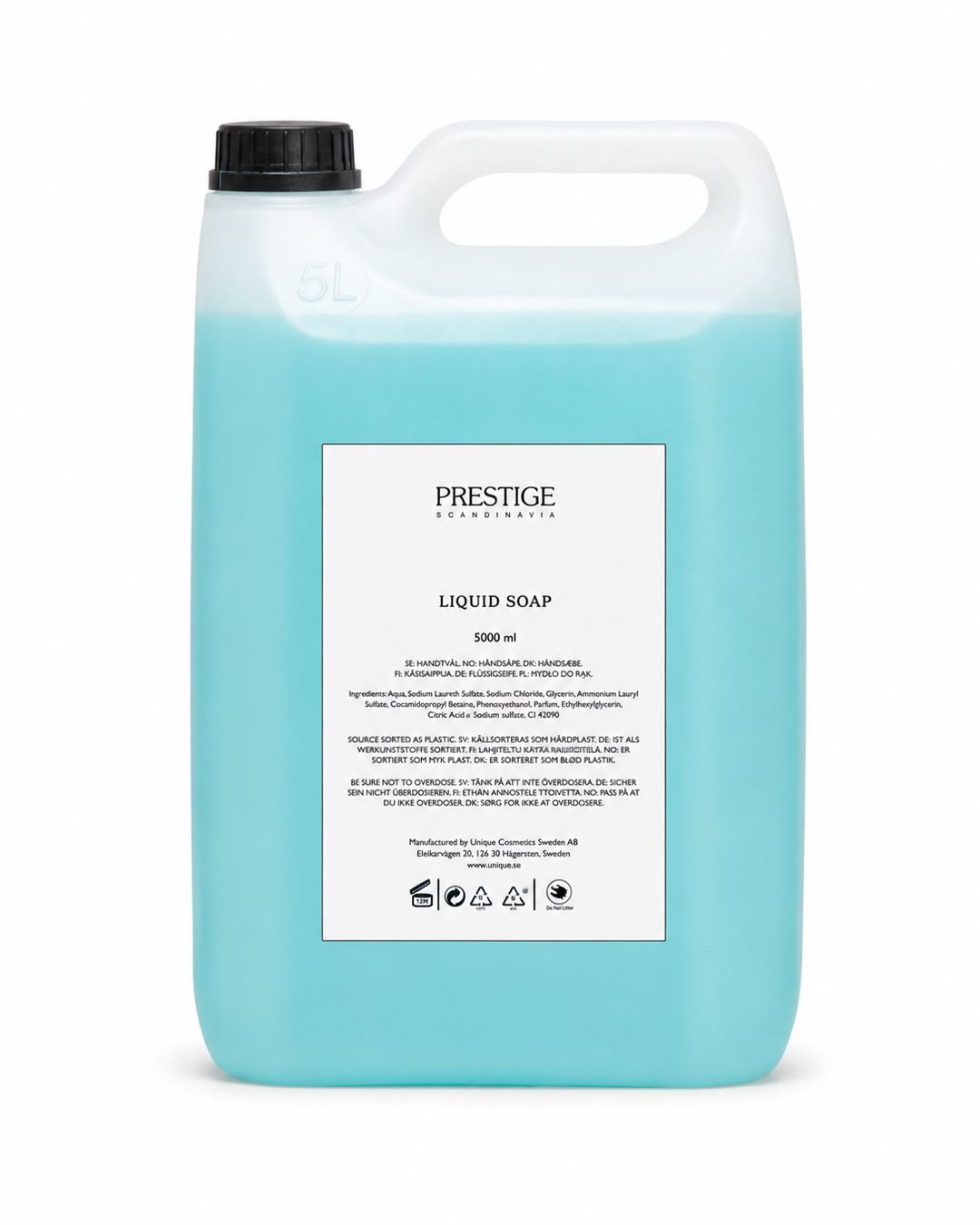 Prestige Liquid Soap 5L- Bra Miljöval