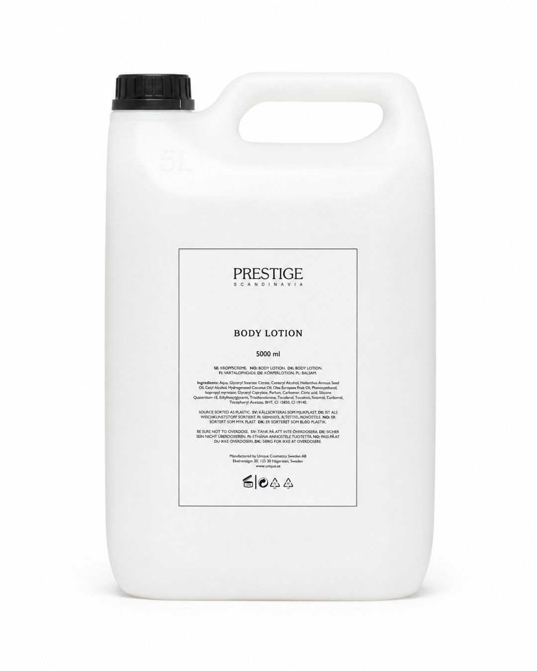 Prestige Body lotion 5L - Bra Miljöval