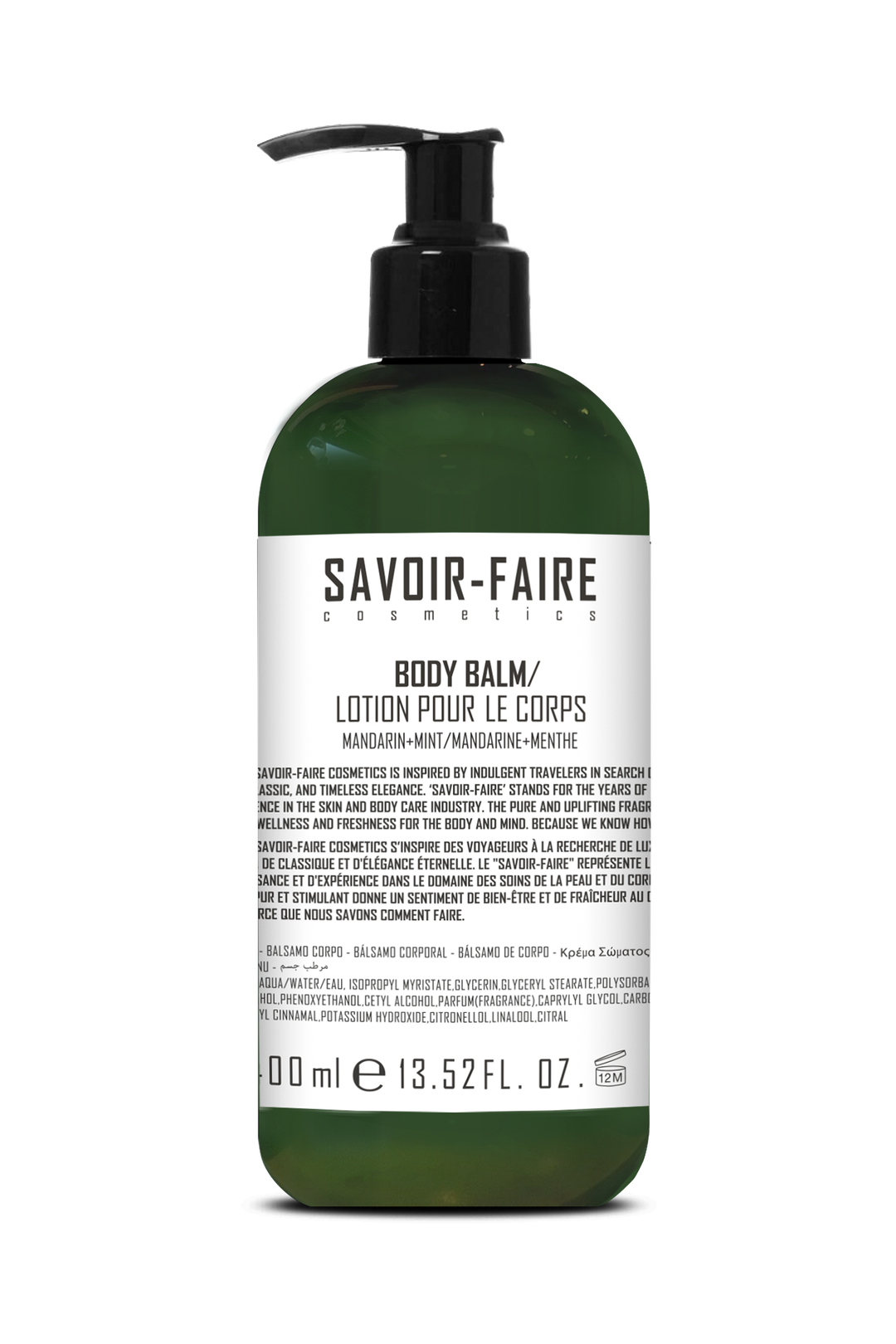 Mandarin Mint Hand & Body Lotion 400 ml