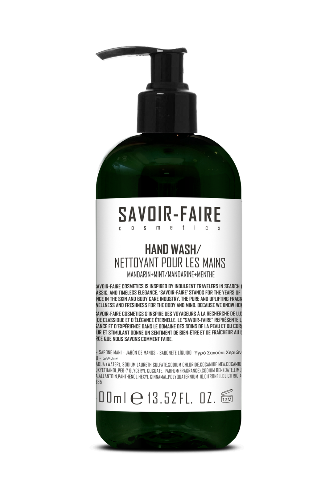 Mandarin Mint Hand Wash 400 ml