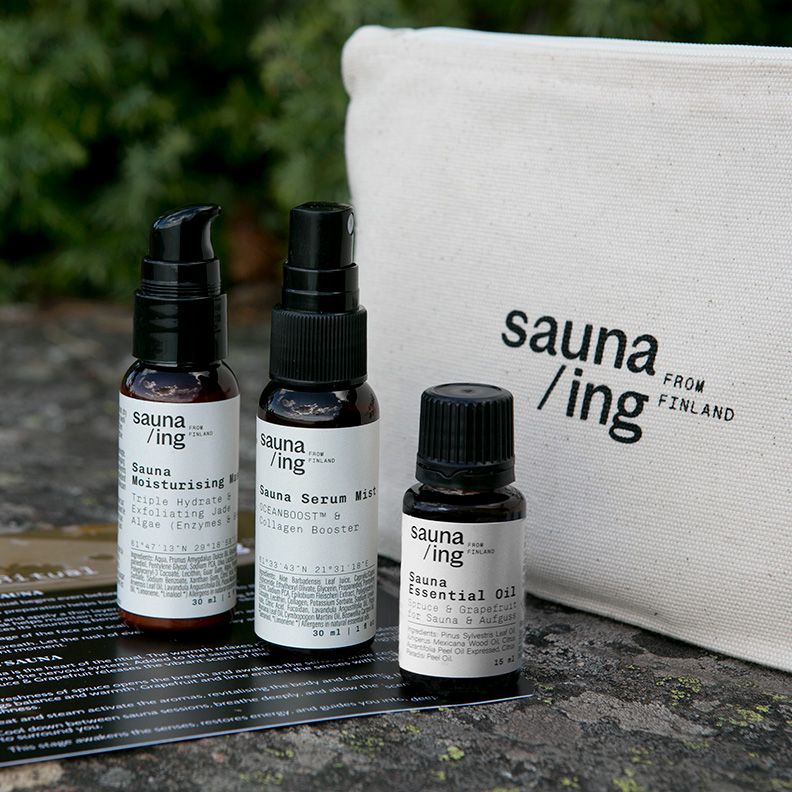 Sauna/ing Sauna Beauty Ritual Lahjasetti