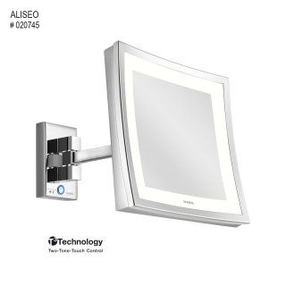 Badrumsspegel LED "Cubik T3"