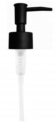Svart matt pump till Ecologiq 1000ml