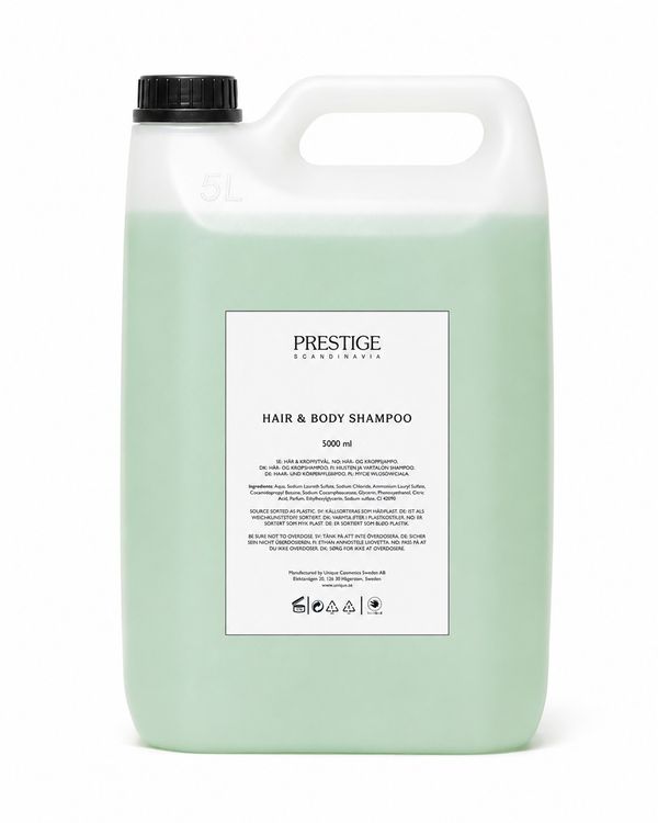 Prestige Hair & Body Shampoo 5L - Bra Miljöval