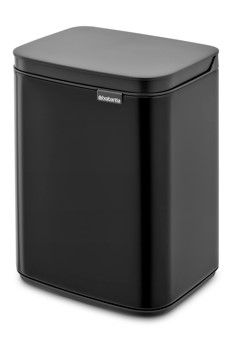 Brabantia BO vägghängd papperskorg 4 liter, svart