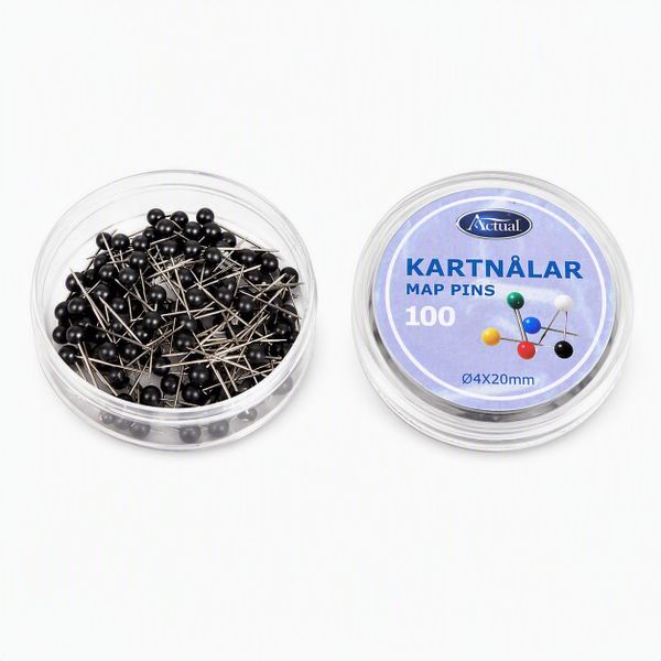 Pins/Kartnålar för pinboard