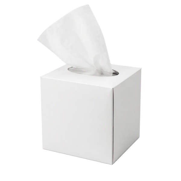 Tissue cube 100st 2-lagers