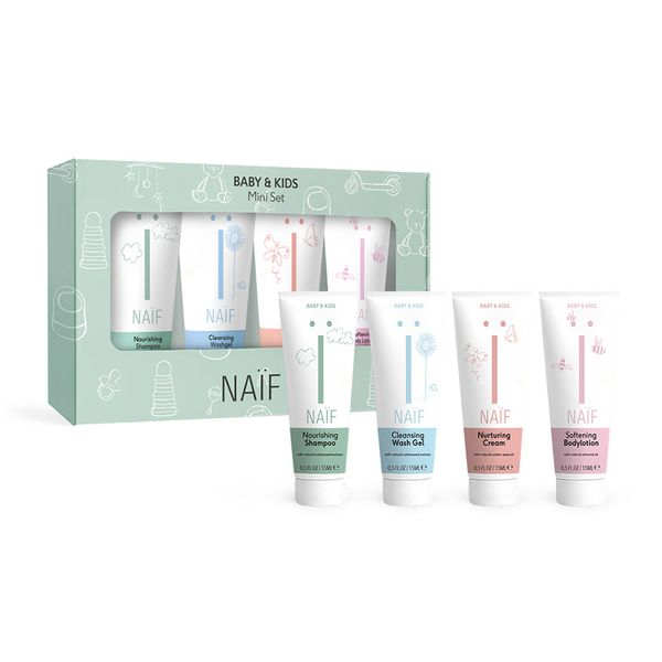 NAIF Baby & Kids Lahjasetti 4 x 15 ml