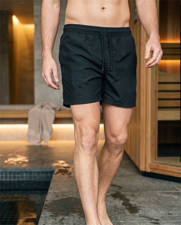Badshorts Svart 5-Pack