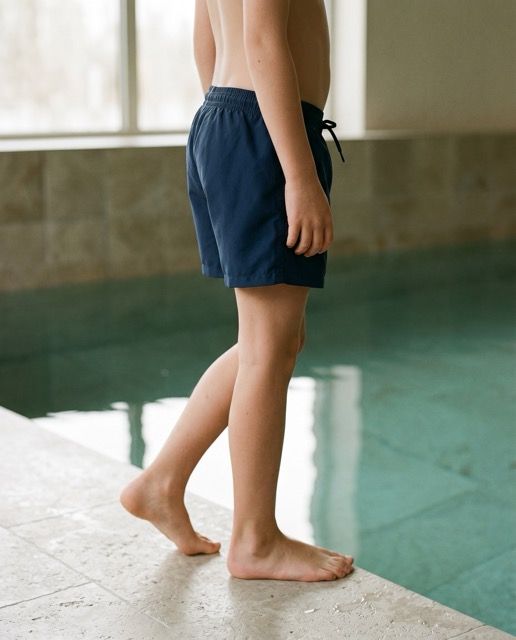 Badshorts blå barn