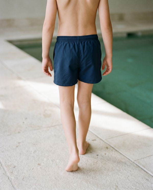 Badshorts blå barn