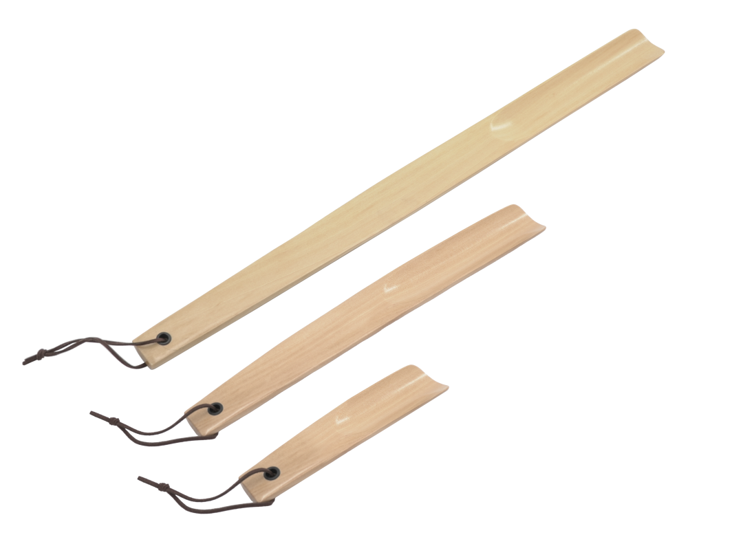 Skohorn i natur trä