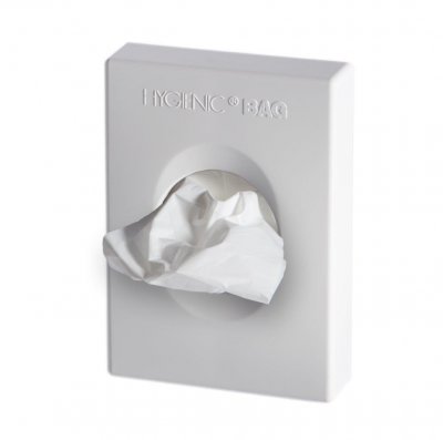 BT35 Dispenser till sanitetspåsar vit