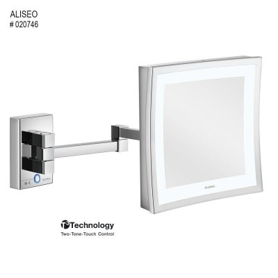 Badrumsspegel LED "Cubik T3"