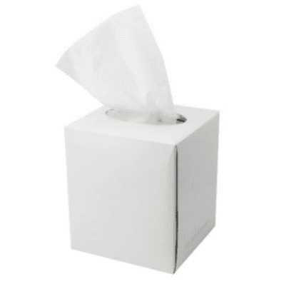 Tissue cube 100st 2-lagers