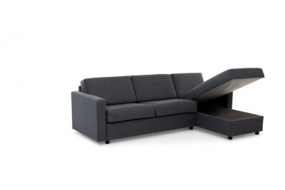 Bäddsoffa med schäslong