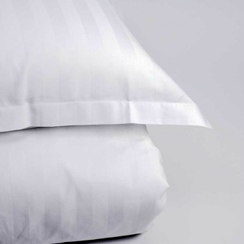Påslakan satinrand vit 150x230cm