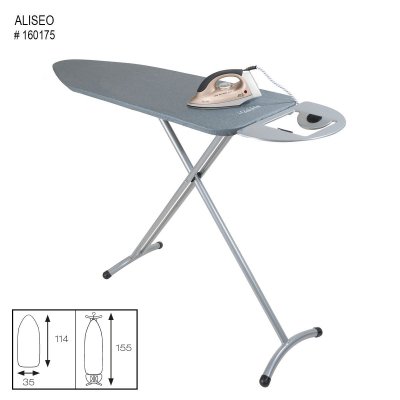 E-Zee Strykbräda med krok och torrstykjärn Sahara