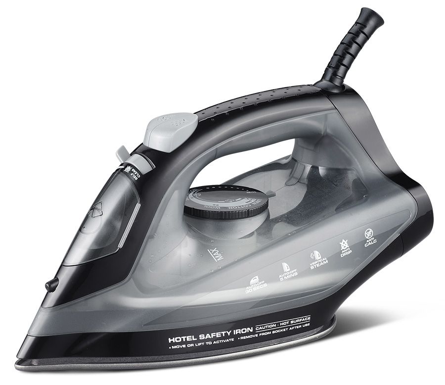 Hertford Steam Iron 1600 W Black