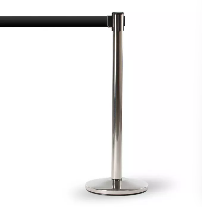 Köstolpe krom med band, svart