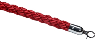 Rep Klarröd polyester, 160 cm, Kromkrok