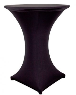 Bordskjol till fällbart ståbord Avangard, Svart