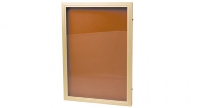 Låsbart anslagsskåp utomhus