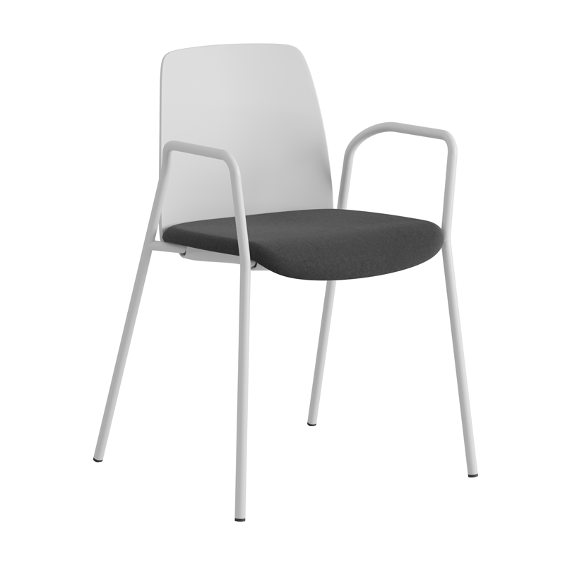 Choice Conference Chair Armrests and Fabric Seat