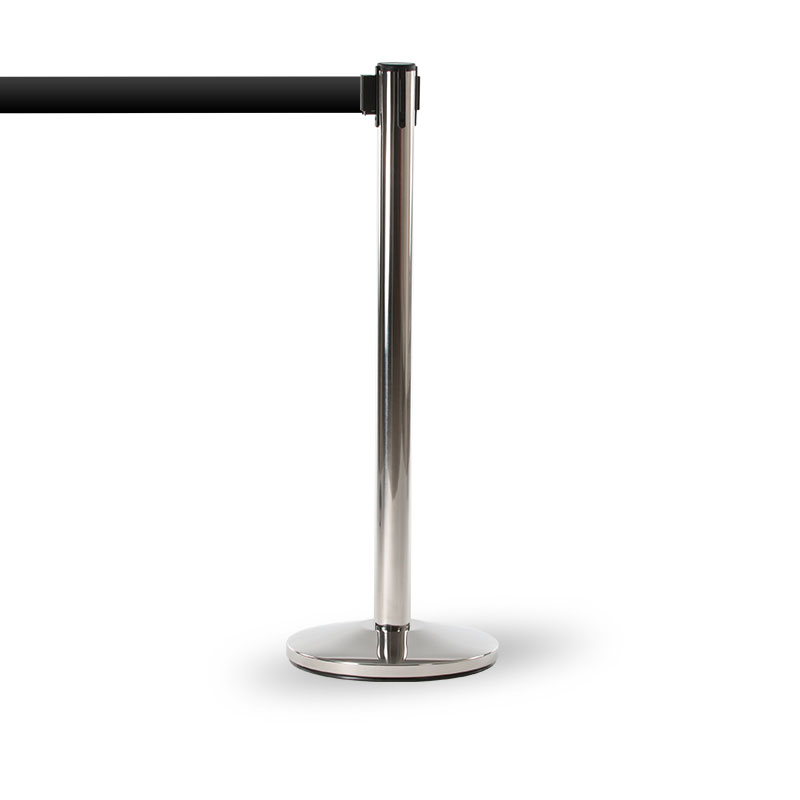 Royal Basic Stainless Steel Pole with Ribbon 3 m