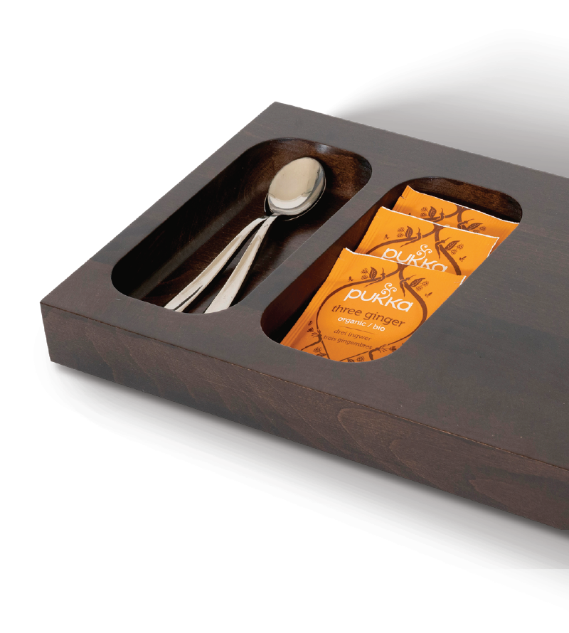 Xanthic Small Wooden Welcome Tray