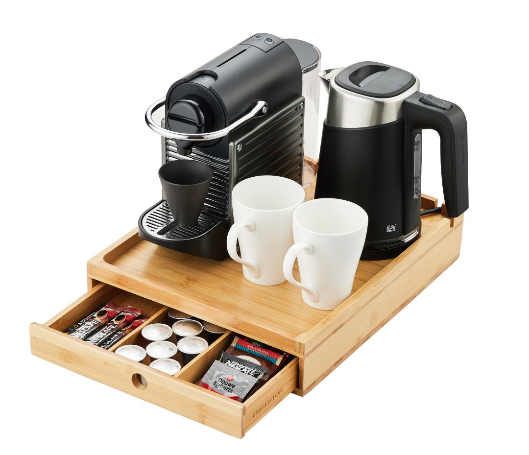 Amesbury - Praktisk välkomstbricka med förvaringslåda