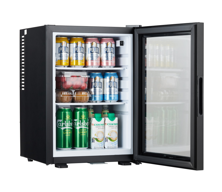 Redditch 40L Minibar Tyst Termoelektrisk (Glas Dörr)