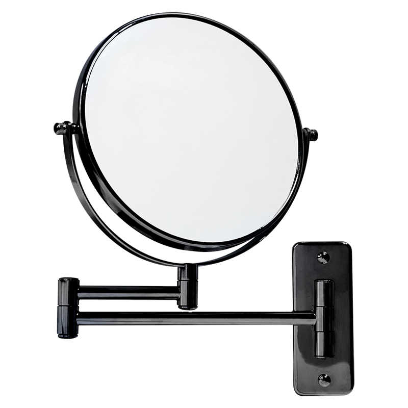 Wall-Mounted Mirror Black
