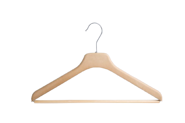 Galge i papperscellulosa med byxslå - 42 cm