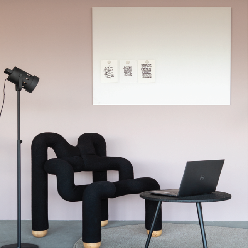 Matte Glassboard Warm Grey