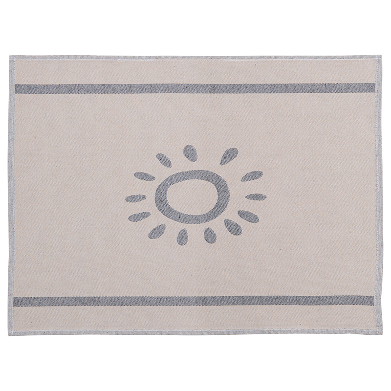 Bastusittunderlag Grå 45 x 50 cm