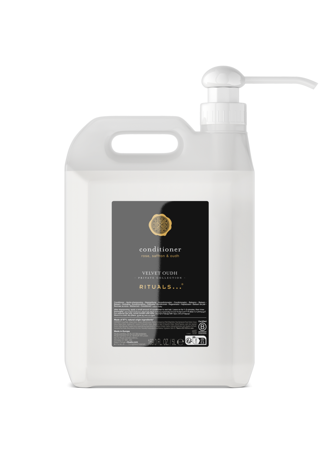 The Ritual of Velvet Oudh Conditioner Dispenser Refill 5000ml