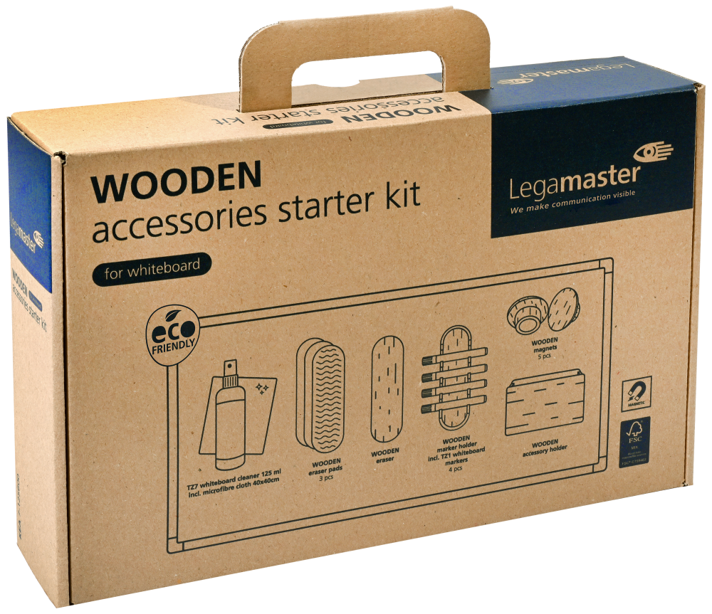 Wooden Whiteboard Starter Kit