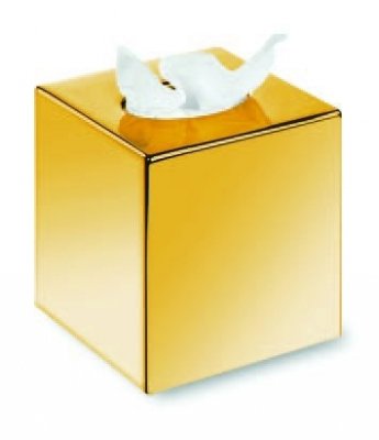 BT38 Cube dispenser ansiktsservetter, guld