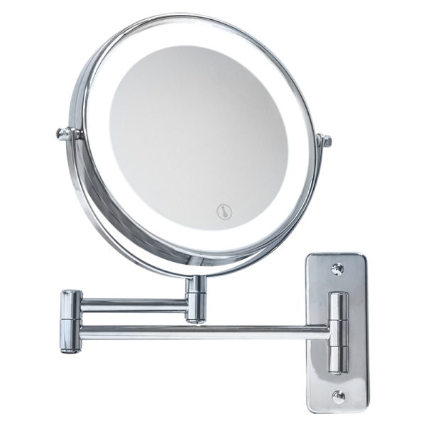 Wall-Mounted Mirror with LED