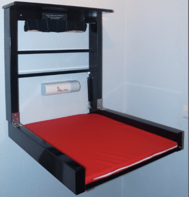 Dyna till Skötbord Robust, Röd