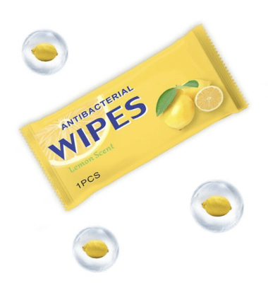 Wet wipe - Lemon