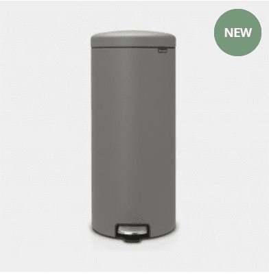 Pedalpapperskorg 30L, soft close Mineral Concrete Grey