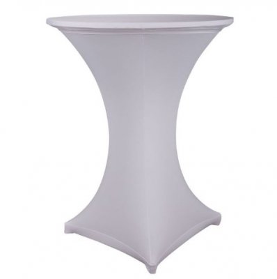 Bordskjol till fällbart ståbord Avangard, Vit